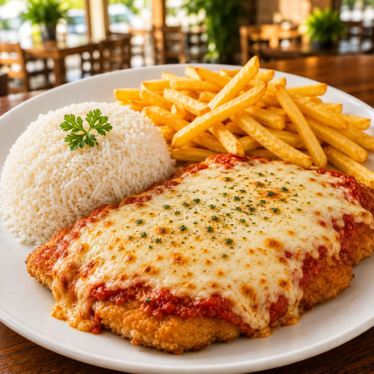 Parmegiana de frango