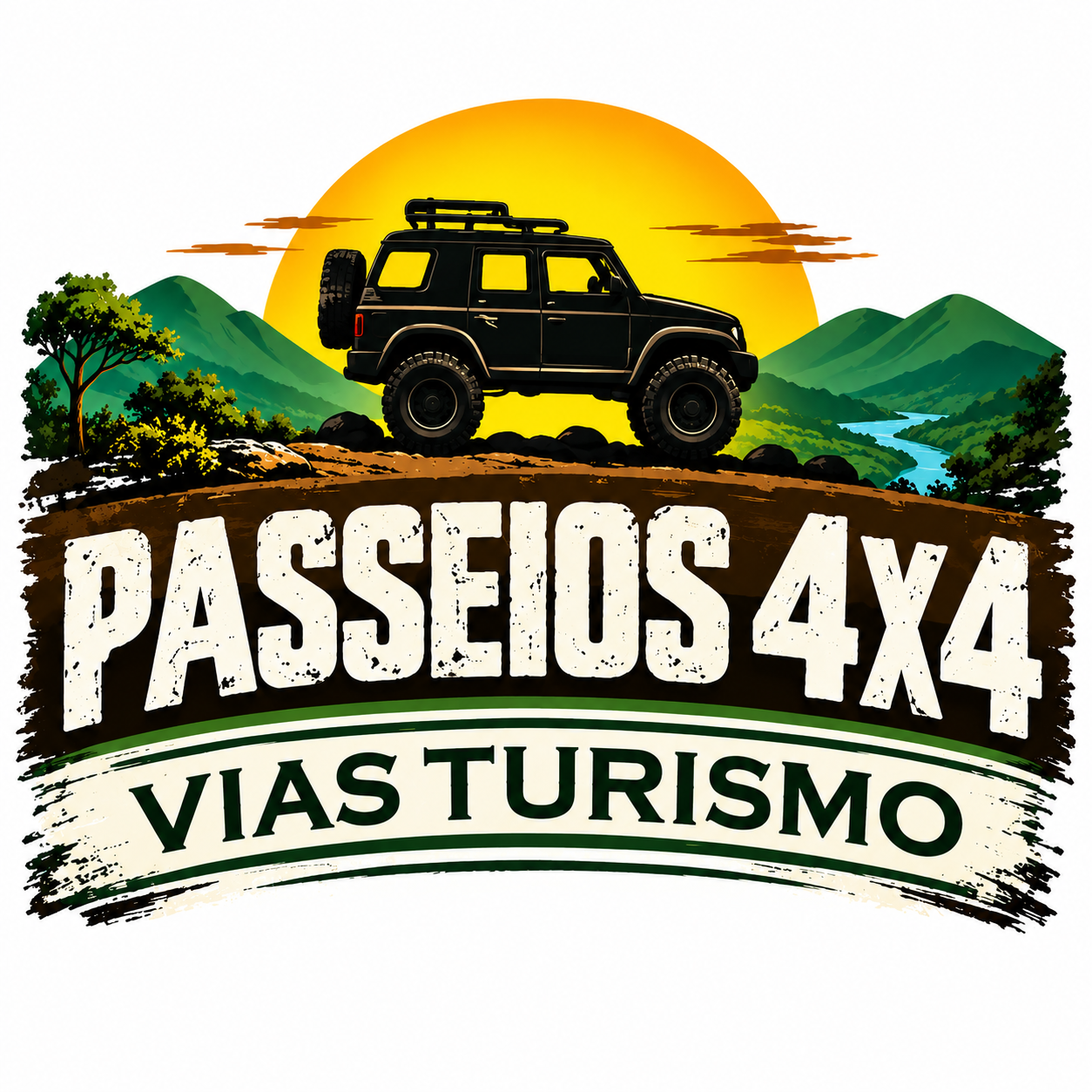 Logo Vias turismo 4 x 4