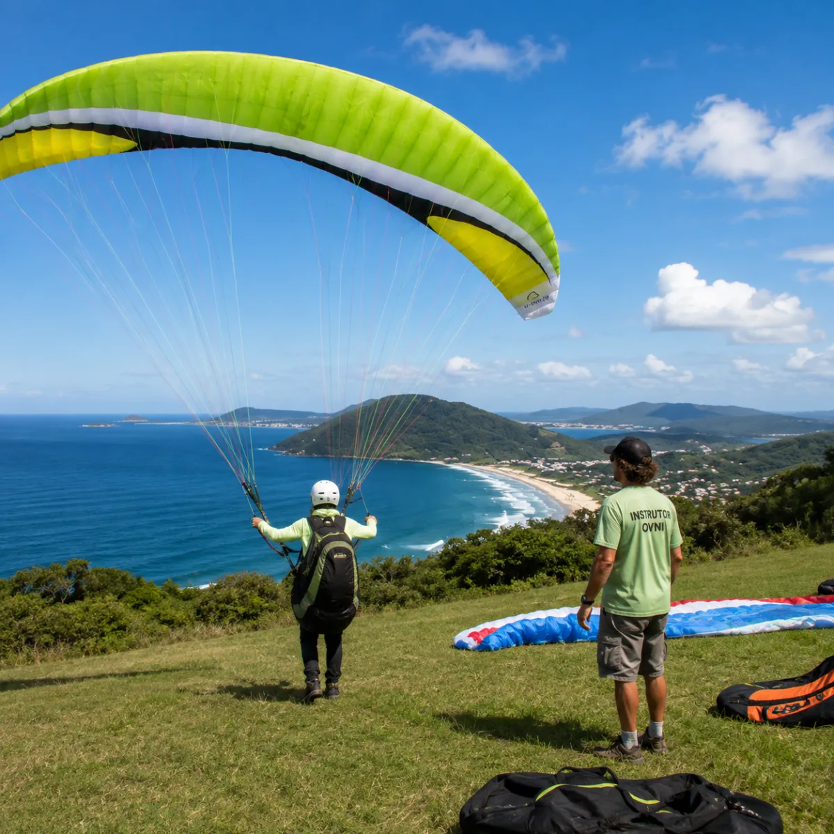 Curso de Piloto Solo de Parapente - OVNI ESCOLA DE PARAPENTE