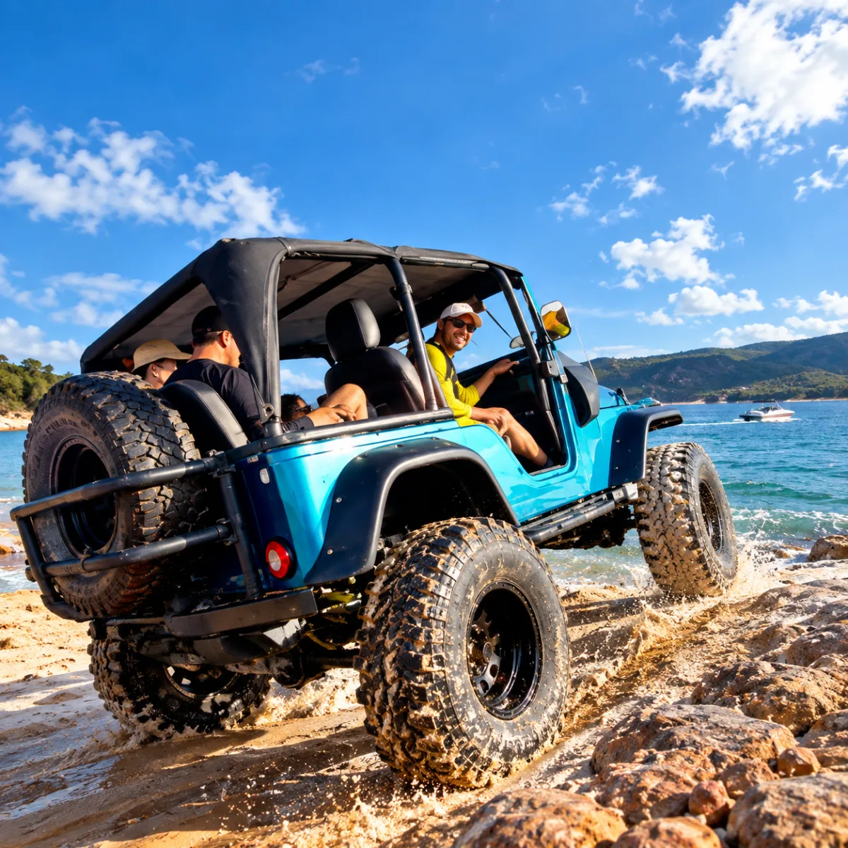 Passeio de 4 x 4