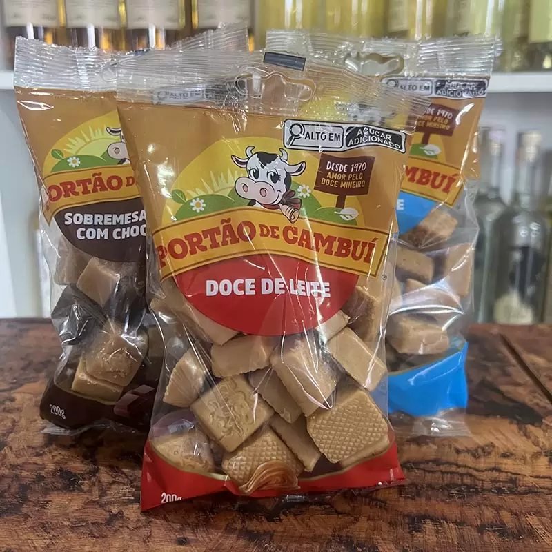 Doce de Leite Cubinho Portão Cambui 400gr - REI DO QUEIJO